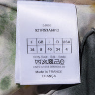 Christian Dior Spring 2019 Runway Kaleidoscope Silk Dress FR 36