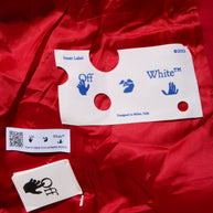 Off-White Resort 2021 Polyester Red and Pink Spiral Pantsuit Size IT 38