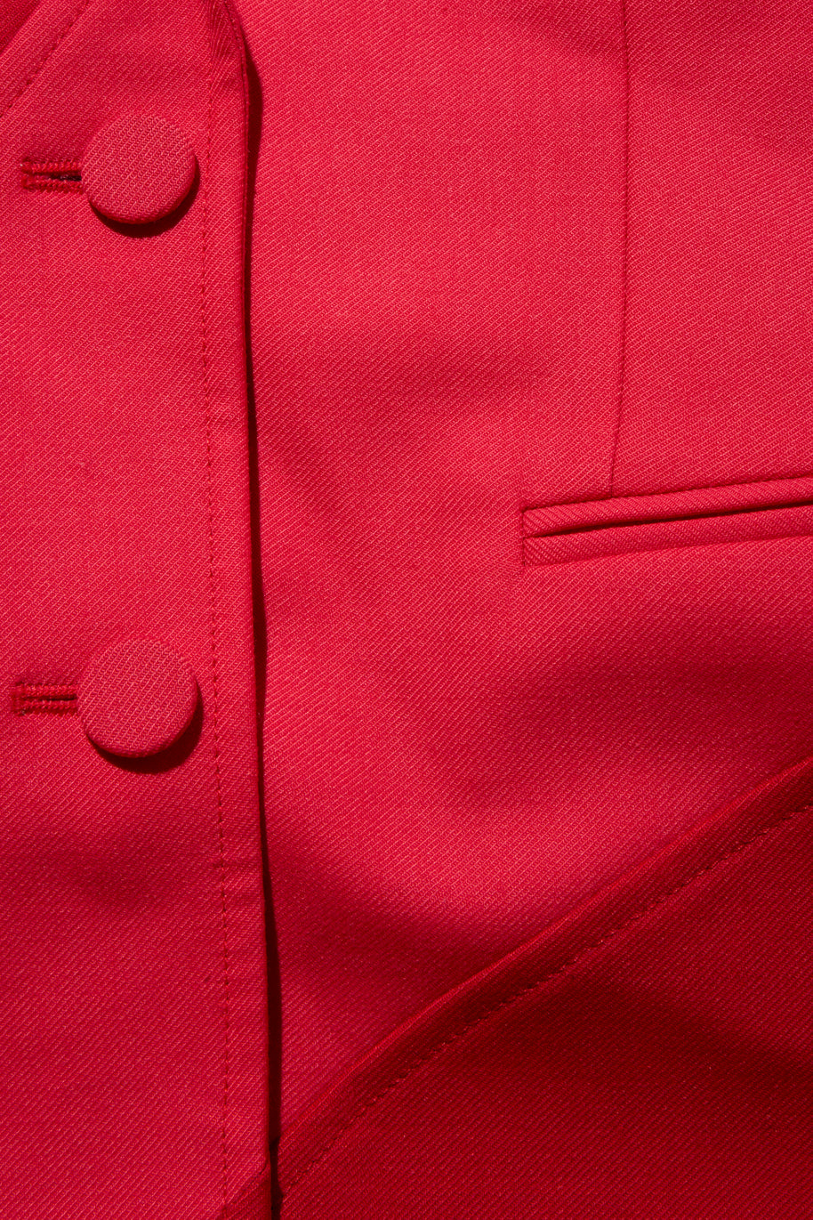 Off-White Resort 2021 Polyester Red and Pink Spiral Pantsuit Size IT 38