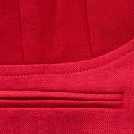 Off-White Resort 2021 Polyester Red and Pink Spiral Pantsuit Size IT 38