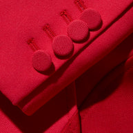 Off-White Resort 2021 Polyester Red and Pink Spiral Pantsuit Size IT 38