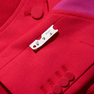 Off-White Resort 2021 Polyester Red and Pink Spiral Pantsuit Size IT 38