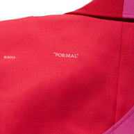 Off-White Resort 2021 Polyester Red and Pink Spiral Pantsuit Size IT 38