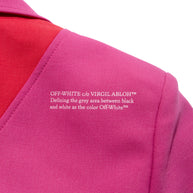 Off-White Resort 2021 Polyester Red and Pink Spiral Pantsuit Size IT 38