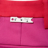 Off-White Resort 2021 Polyester Red and Pink Spiral Pantsuit Size IT 38