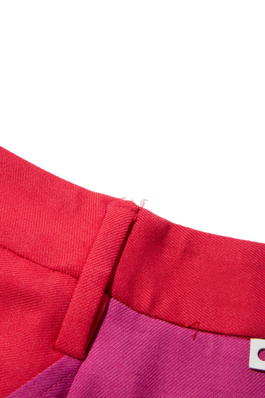 Off-White Resort 2021 Polyester Red and Pink Spiral Pantsuit Size IT 38