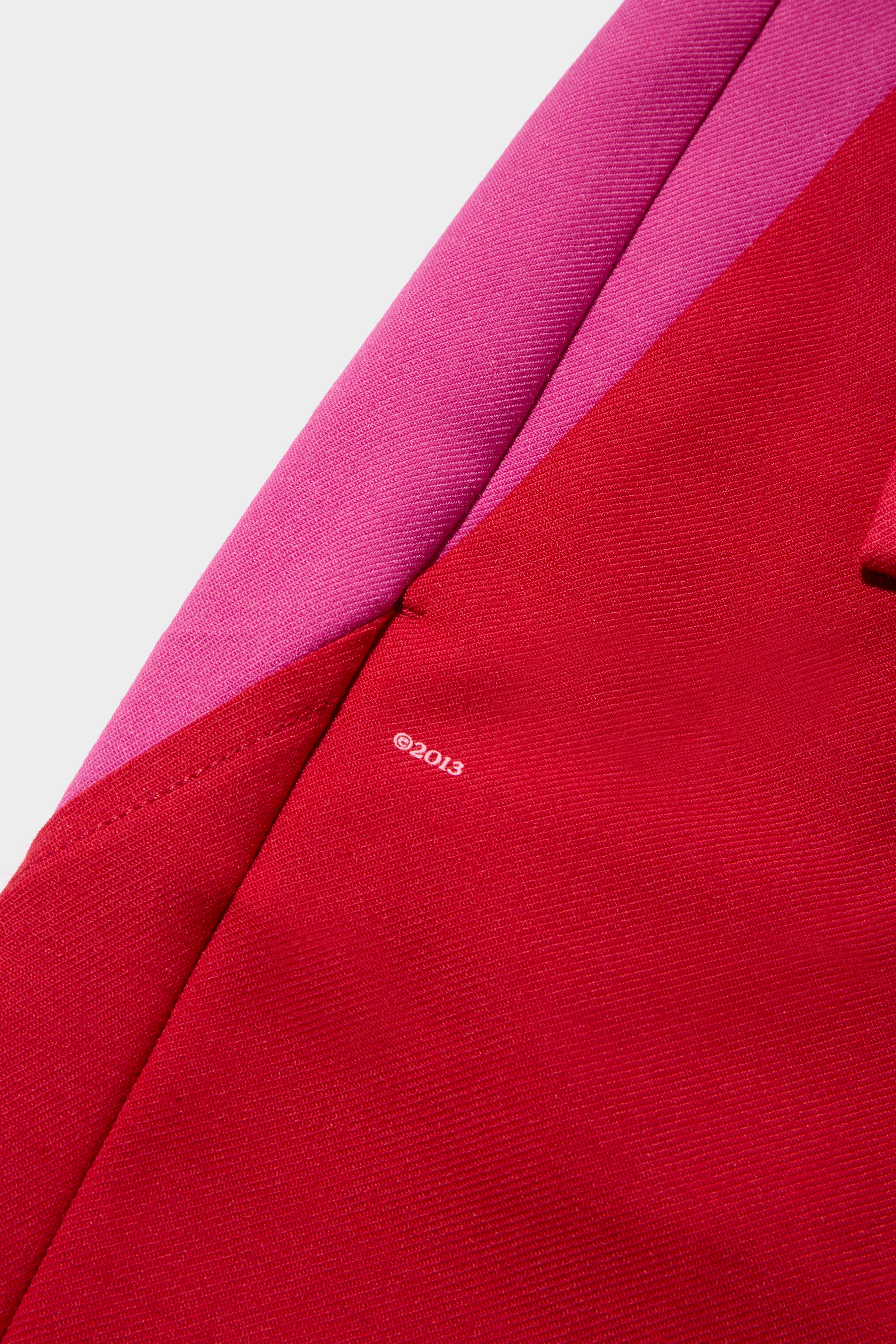 Off-White Resort 2021 Polyester Red and Pink Spiral Pantsuit Size IT 38