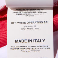 Off-White Resort 2021 Polyester Red and Pink Spiral Pantsuit Size IT 38