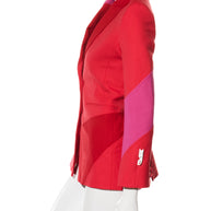 Off-White Resort 2021 Polyester Red and Pink Spiral Pantsuit Size IT 38