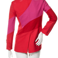 Off-White Resort 2021 Polyester Red and Pink Spiral Pantsuit Size IT 38