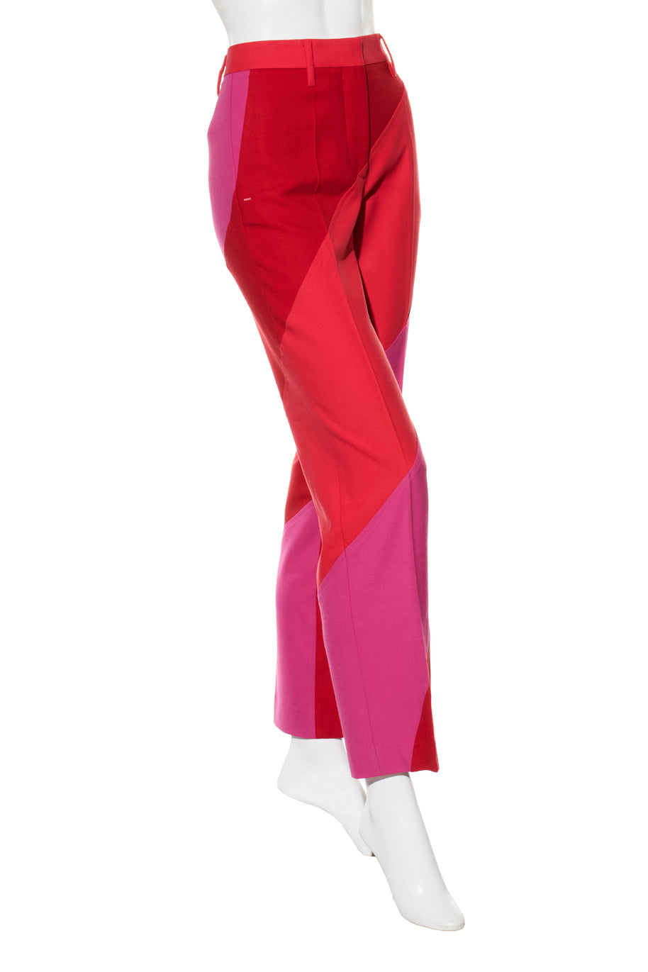 Off-White Resort 2021 Polyester Red and Pink Spiral Pantsuit Size IT 38