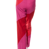 Off-White Resort 2021 Polyester Red and Pink Spiral Pantsuit Size IT 38