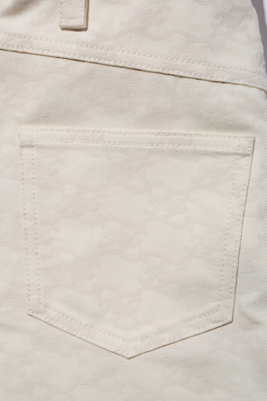 Fendi Women's Ivory FF Monogram Denim Jacket & Pants Set IT 40 / US 4 Made in Italy
