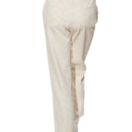 Fendi Women's Ivory FF Monogram Denim Jacket & Pants Set IT 40 / US 4 Made in Italy