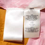 Fendi Spring 2022 Runway Silk Logo Pink Jacquard Stripe Set (Top & Pants), IT 40