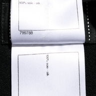 Chanel Spring 2012 Black Silk Pleated Shorts FR 38 (US 6)