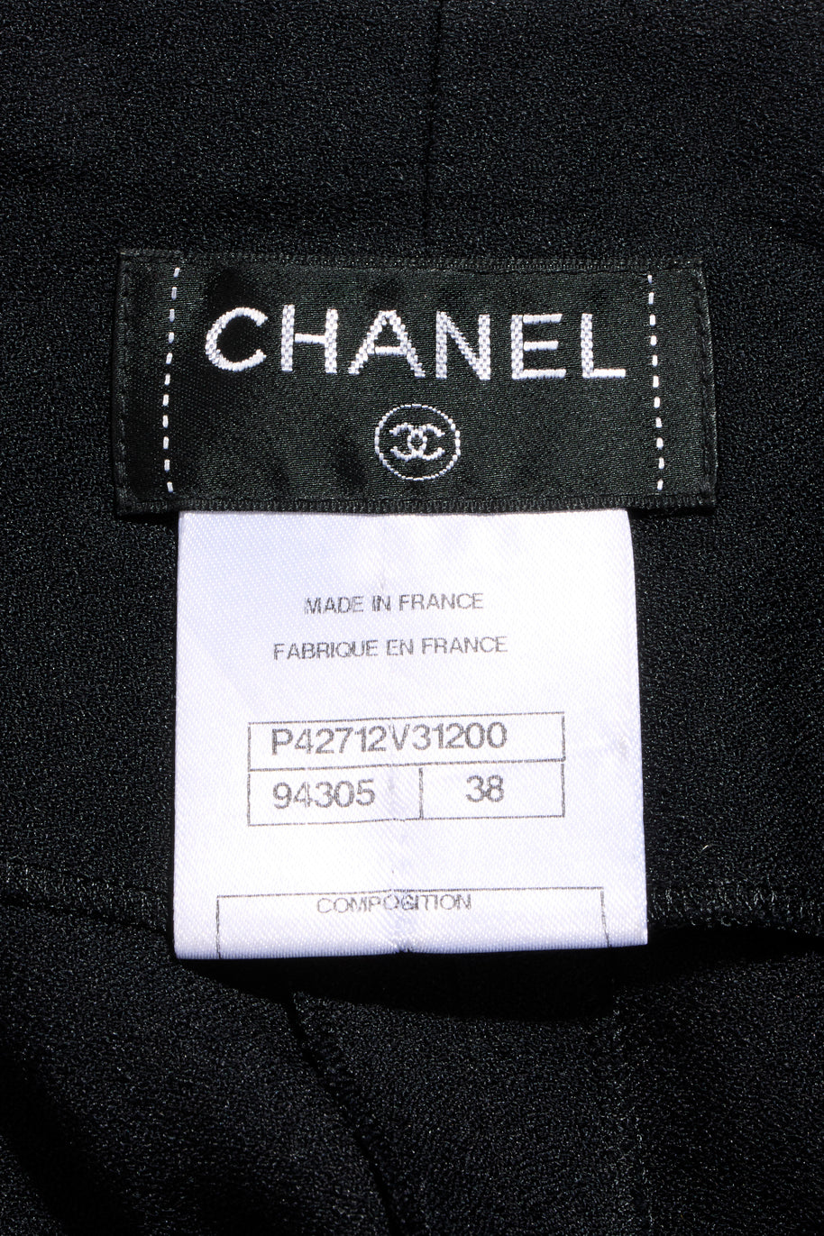 Chanel Spring 2012 Black Silk Pleated Shorts FR 38 (US 6)