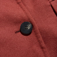 Christian Dior FW16 Rust Wool Rabbit Hair Double-Breasted Jacket FR 36