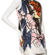 Christian Dior Raf Simons Runway Cruise 2015 Silk Dress Jennifer Lawrence FR 38 US 6