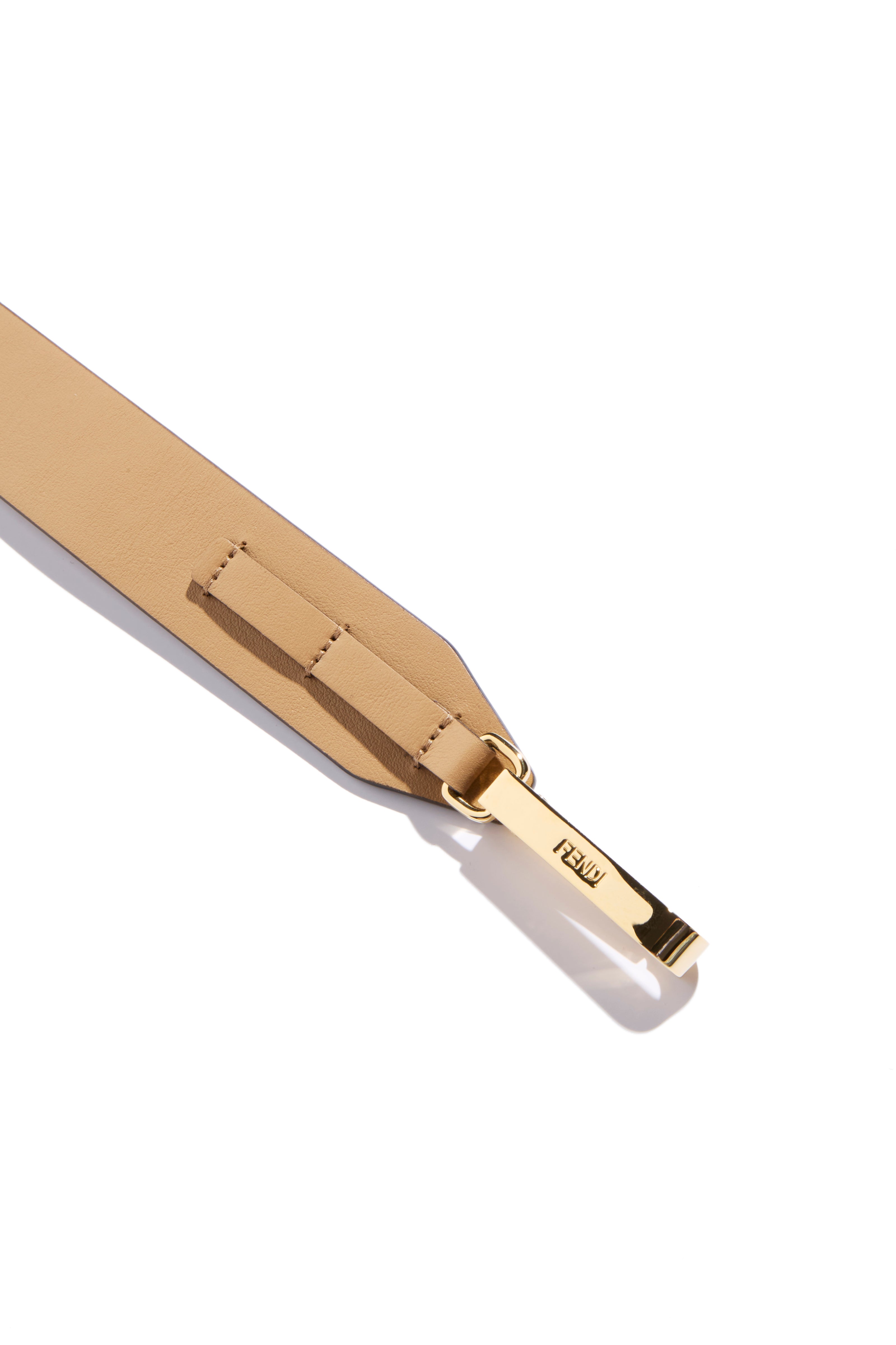 Fendi Pre-Fall 2021 Sheer Organza Shirt Dress Knit Slip & Leather Belt Set IT 40