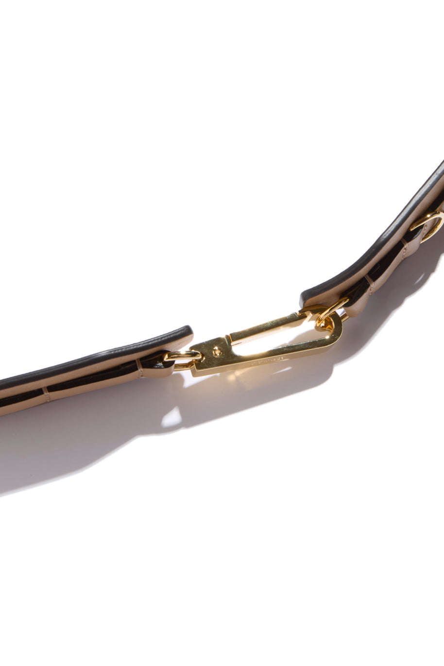 Fendi Pre-Fall 2021 Sheer Organza Shirt Dress Knit Slip & Leather Belt Set IT 40