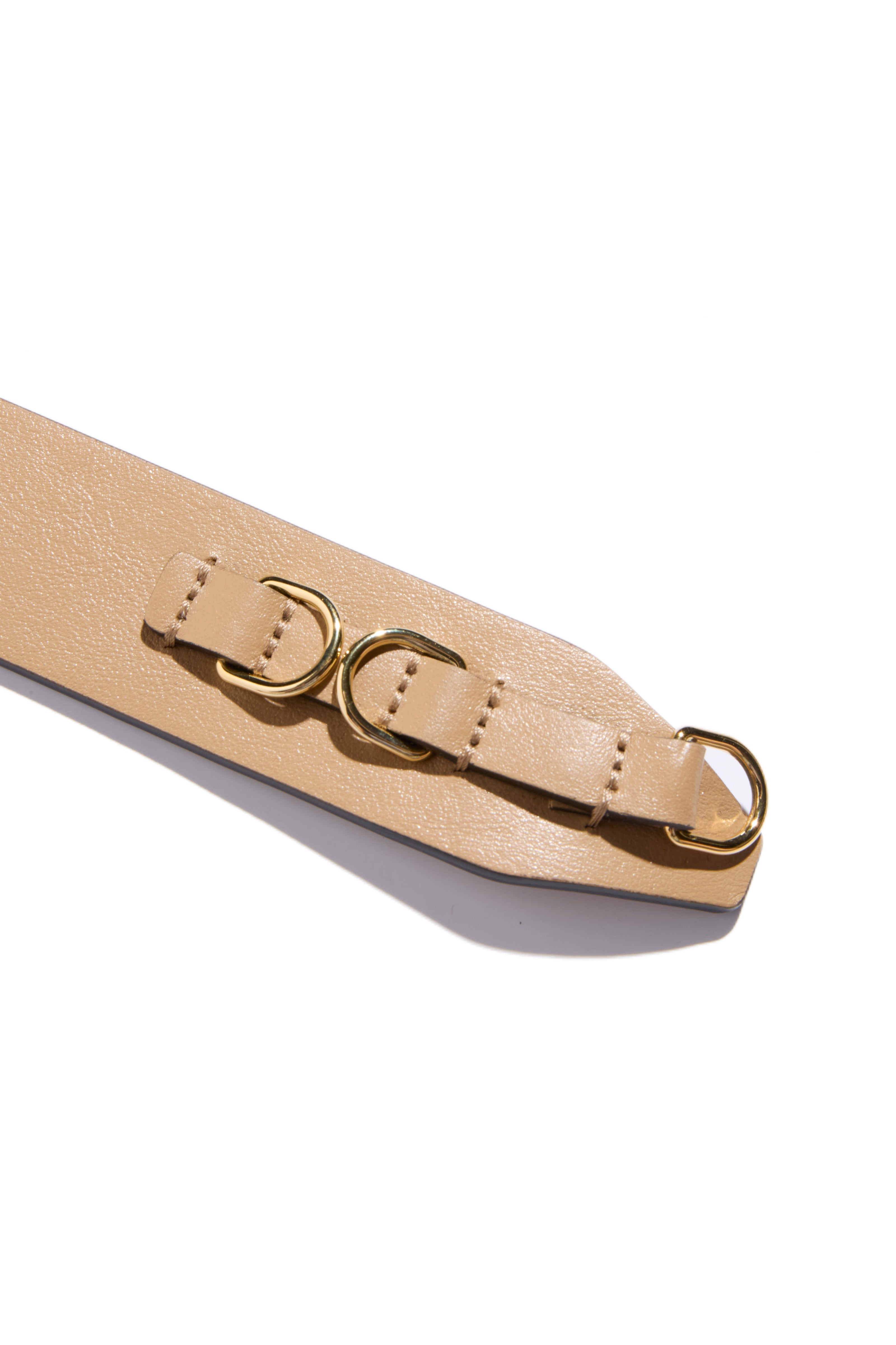 Fendi Pre-Fall 2021 Sheer Organza Shirt Dress Knit Slip & Leather Belt Set IT 40