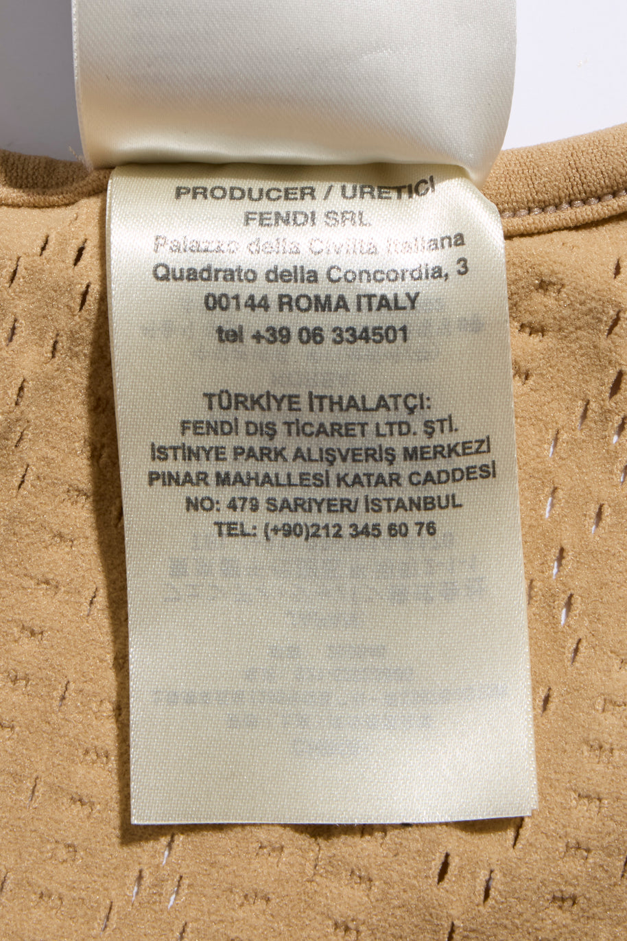 Fendi Pre-Fall 2021 Sheer Organza Shirt Dress Knit Slip & Leather Belt Set IT 40