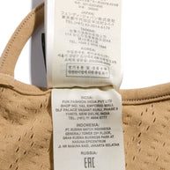 Fendi Pre-Fall 2021 Sheer Organza Shirt Dress Knit Slip & Leather Belt Set IT 40