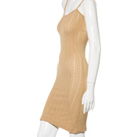 Fendi Pre-Fall 2021 Sheer Organza Shirt Dress Knit Slip & Leather Belt Set IT 40