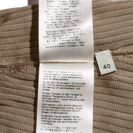 Fendi Pre-Fall 2018 Silk Ribbed Knit Maxi Dress IT 40 (US 4)