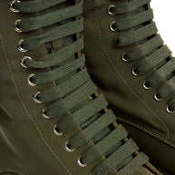 The Attico Selene Platform Boots Size 40 Military Green FW 2021 Made in Italy