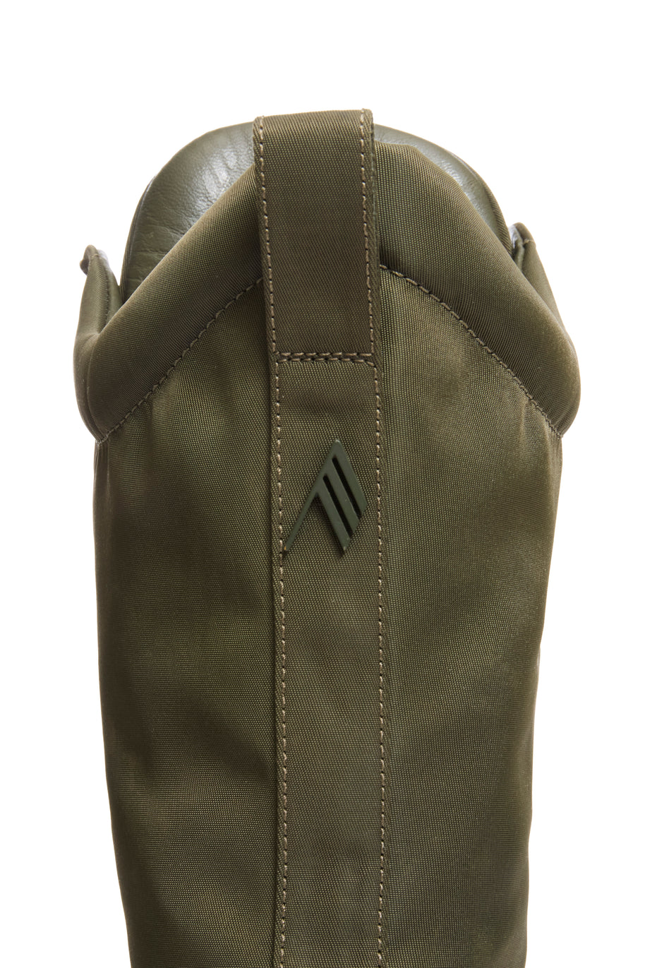 The Attico Selene Platform Boots Size 40 Military Green FW 2021 Made in Italy