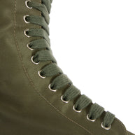 The Attico Selene Platform Boots Size 40 Military Green FW 2021 Made in Italy