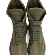 The Attico Selene Platform Boots Size 40 Military Green FW 2021 Made in Italy