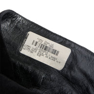 Jimmy Choo Titan Black Suede Over The Knee Boots Heel 4.5” Size 39 AW12 Italy