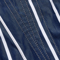 Brunello Cucinelli SS19 Striped Belted Shirt Dress Size XS