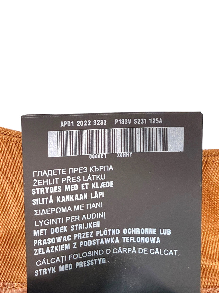 Prada SS2023 Camel Jacket & Pencil Skirt Set IT 38 | Sculpted Made in Italy