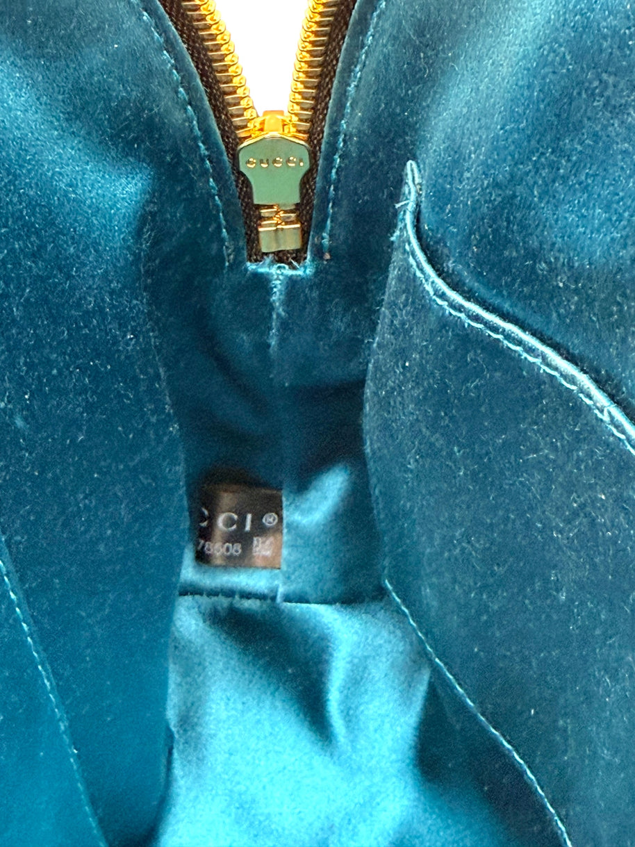 Gucci Ophidia Black Suede GG Web Shoulder Bag | Italy c. 2018–2019