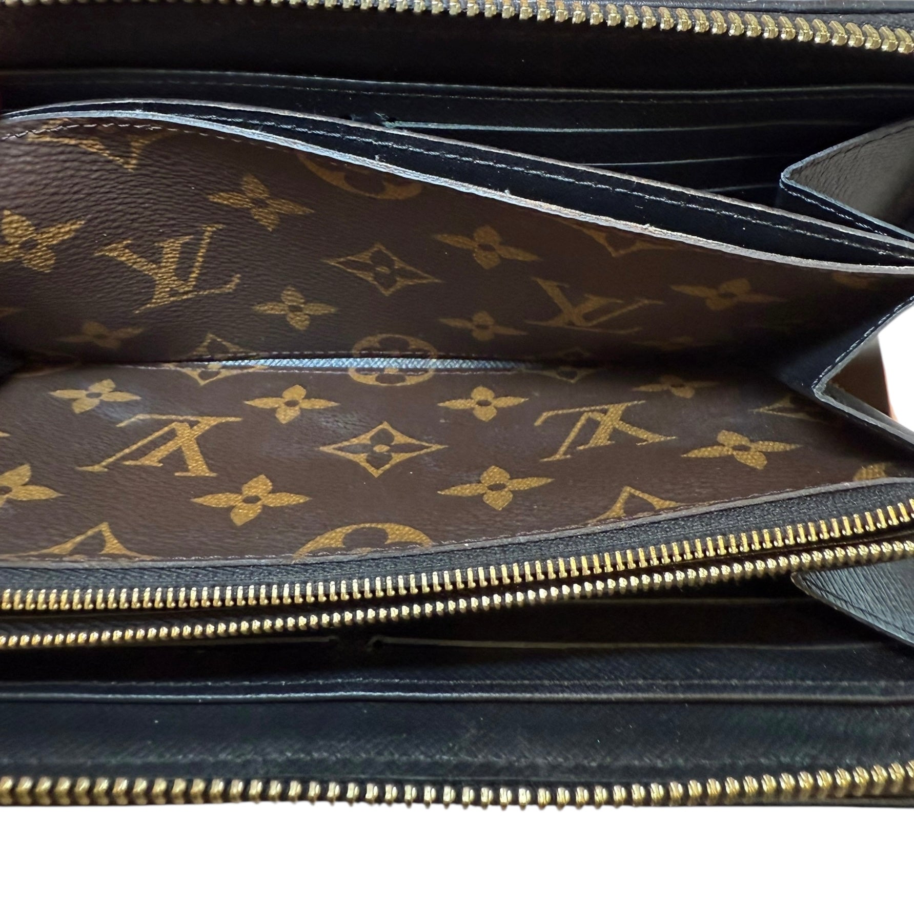 Louis Vuitton Zippy Wallet NM Monogram Canvas (2019, Made in France)