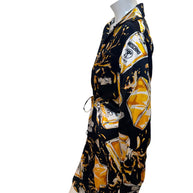 Moschino Couture Perfume Print Wrap Dress – Jeremy Scott Era IT 40