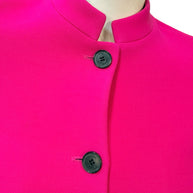 Christian Dior Fuchsia Wool Silk Skirt Suit Set 2023 Size FR36 US4