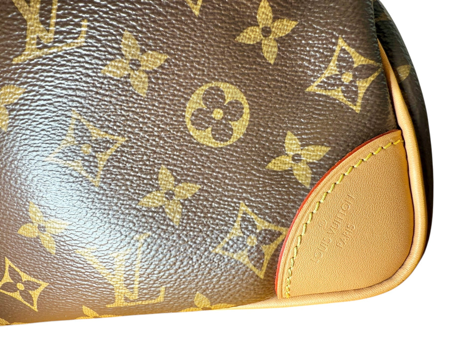 Louis Vuitton Odeon NM PM Monogram Canvas Crossbody Bag Full Set, Like New (M45354)