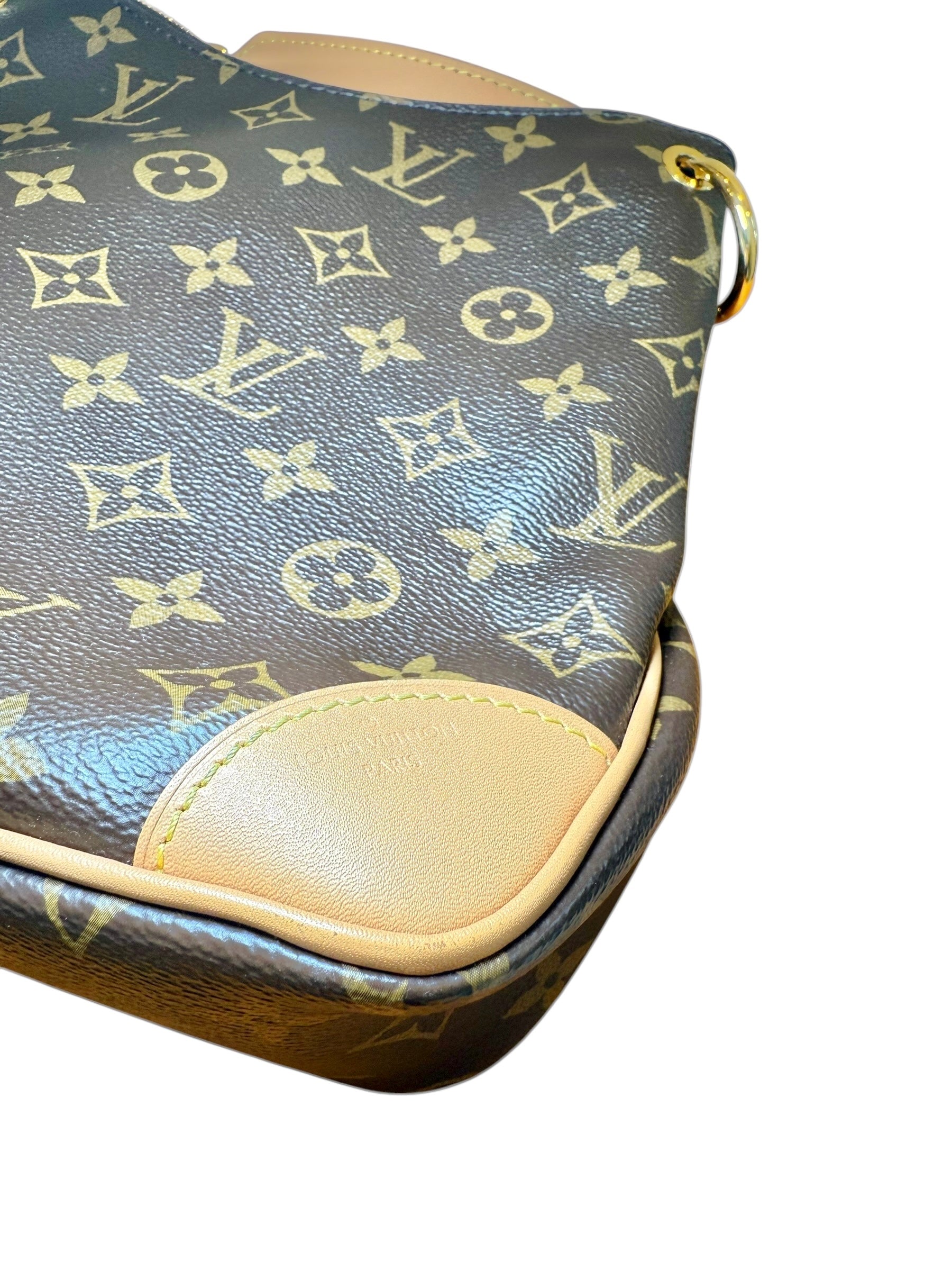 Louis Vuitton Odeon NM PM Monogram Canvas Crossbody Bag Full Set, Like New (M45354)