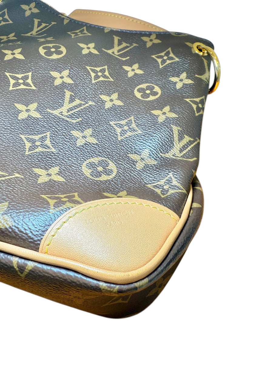 Louis Vuitton Odeon NM PM Monogram Canvas Crossbody Bag Full Set, Like New (M45354)
