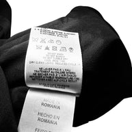 Love Moschino Black Tailored Jacket with Corset Lace-Up Sides IT 42 / US 6 (FW18/19)