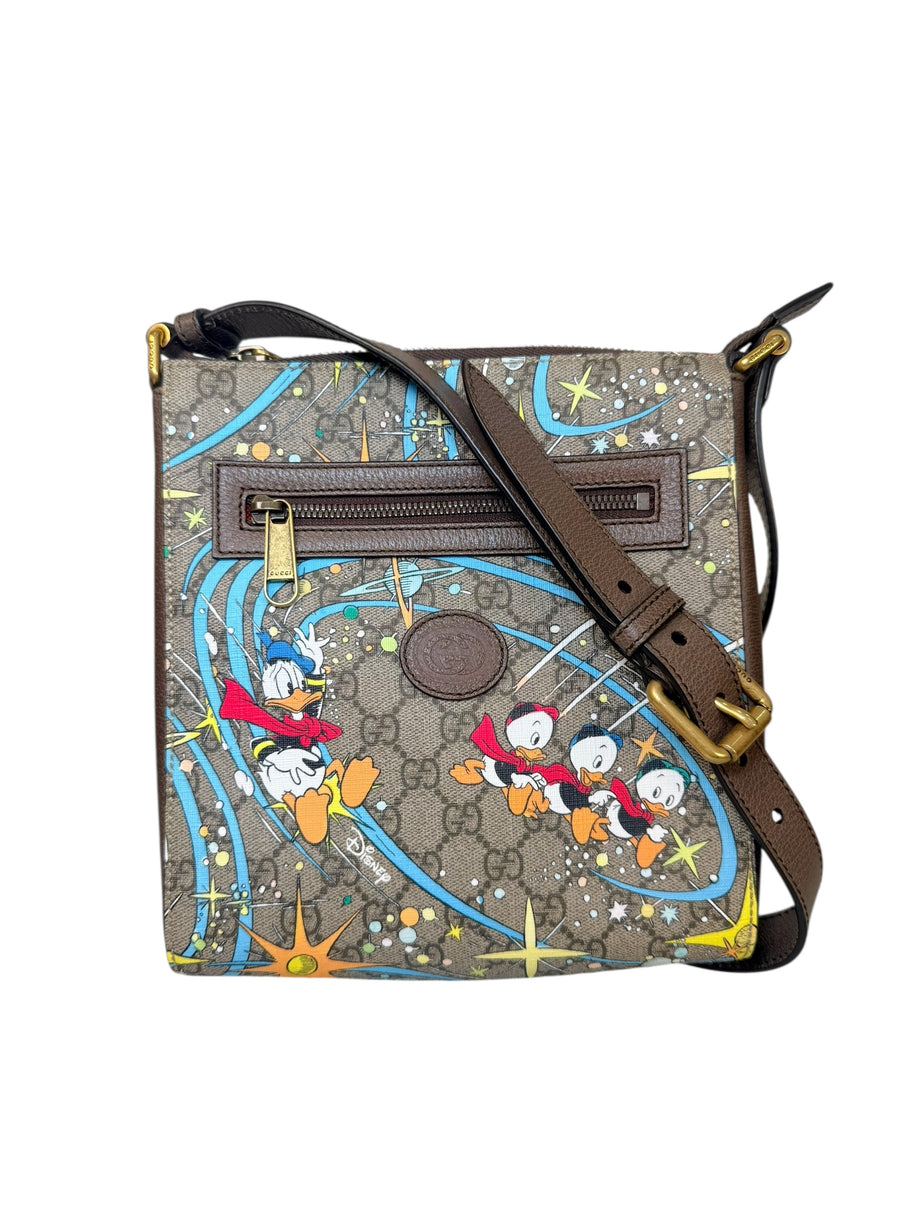 Gucci x Disney Donald Duck GG Supreme Messenger Bag Cruise 2020