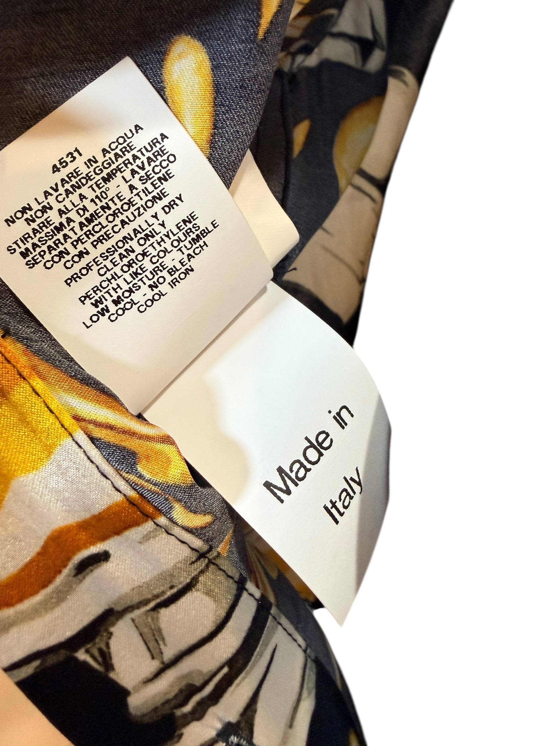 Moschino Couture Perfume Print Wrap Dress – Jeremy Scott Era IT 40