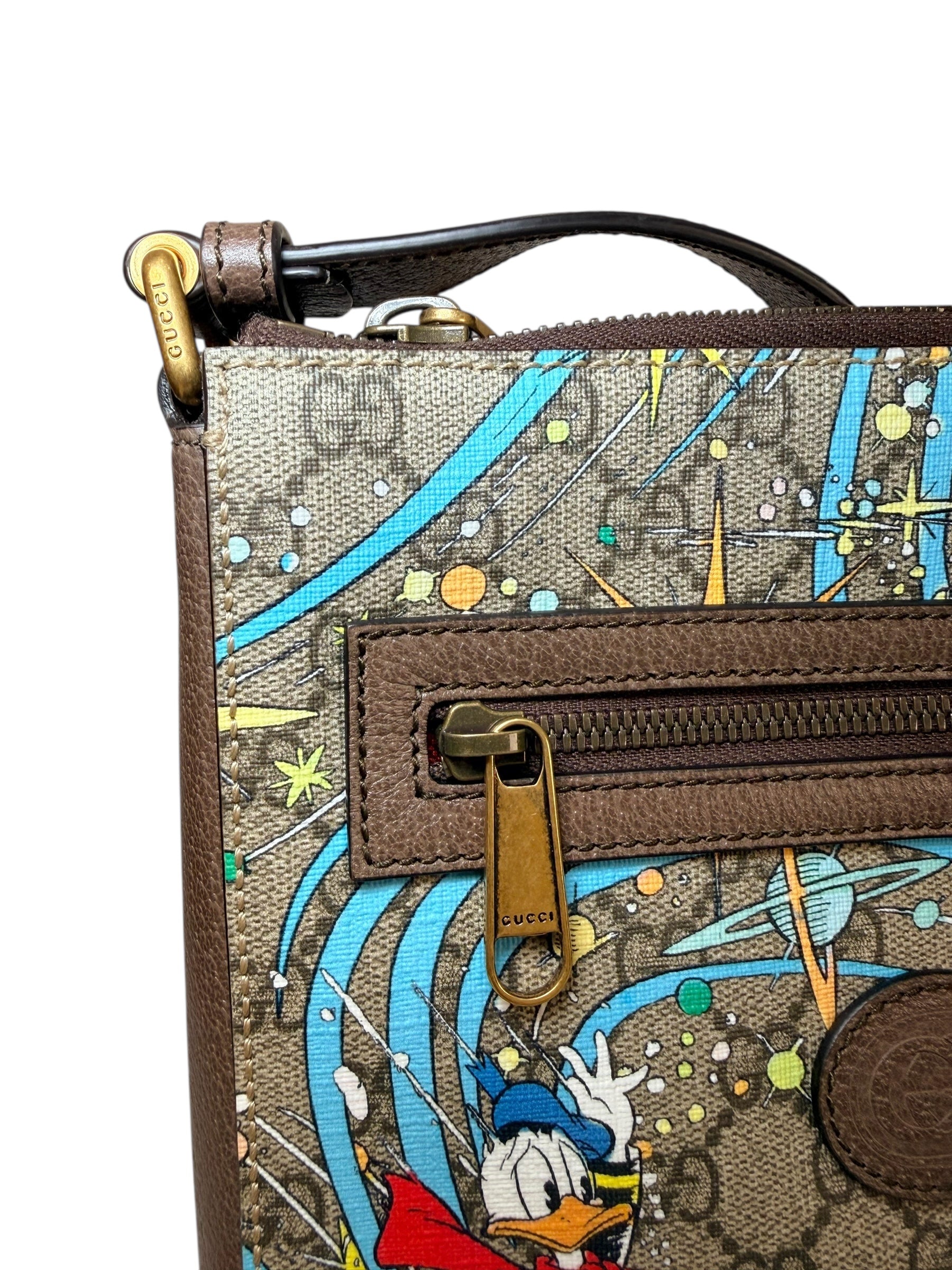 Gucci x Disney Donald Duck GG Supreme Messenger Bag Cruise 2020