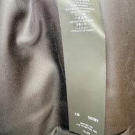 Saint Laurent Pink Tweed Faux Fur Cuff Jacket FW2021 Size FR38