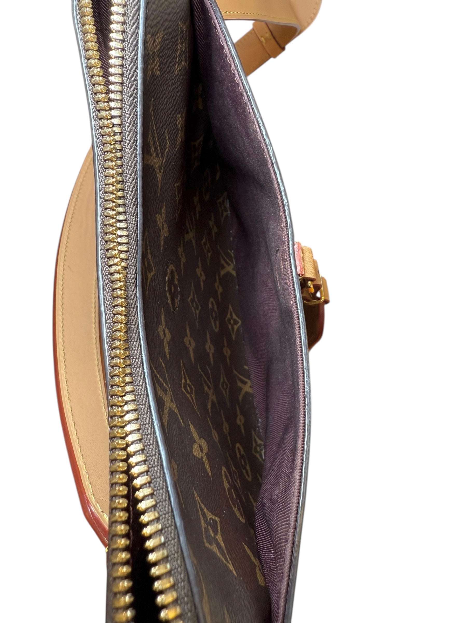 Louis Vuitton Odeon NM PM Monogram Canvas Crossbody Bag Full Set, Like New (M45354)